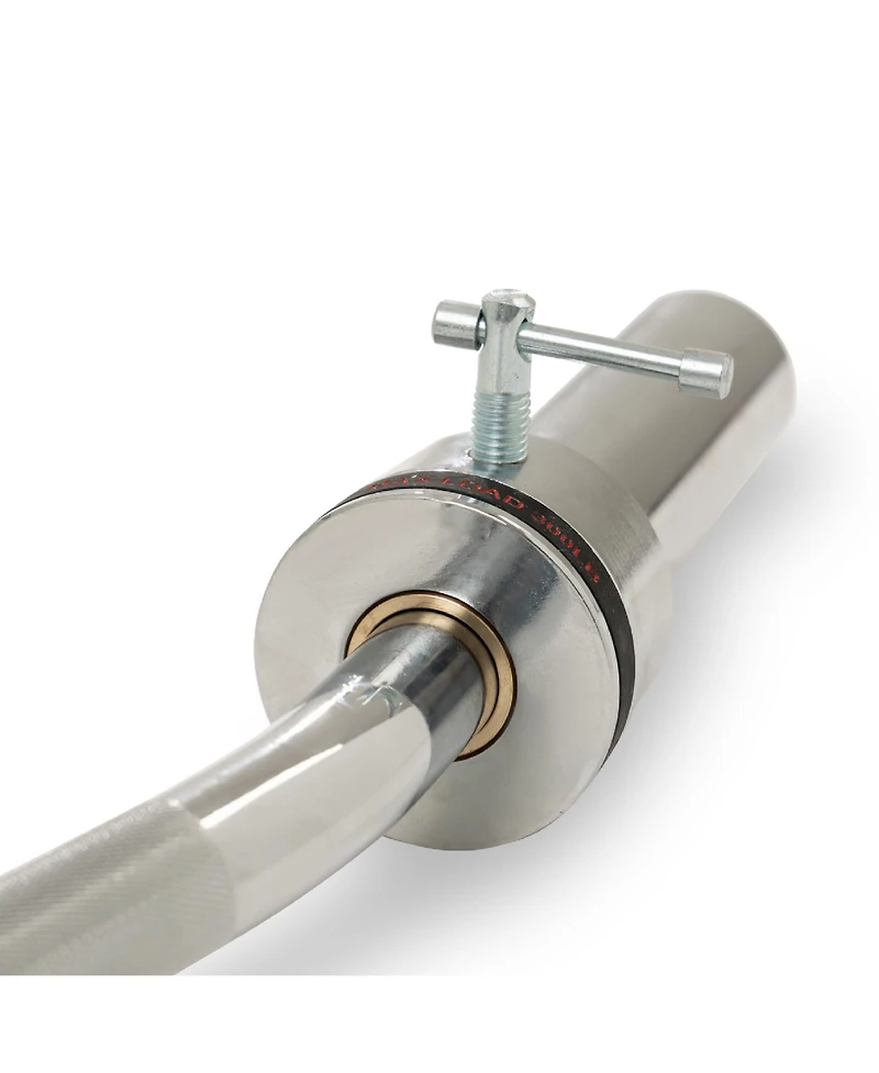 Sunny Health & Fitness 48” Super Curl Olympic Barbell Bar