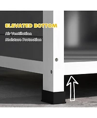 PawHut Giant Window Wooden Dog House for Large Dogs Outdoor & Indoor