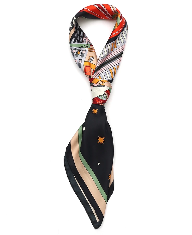 kate spade new york Women's Snow Globe Square Scarf