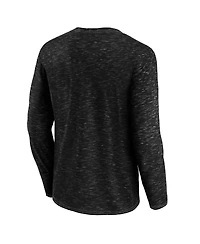 Fanatics Men's Gray Washington Capitals Iced Out Long Sleeve T-Shirt