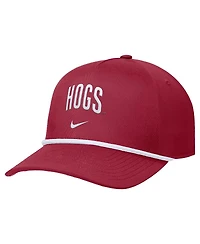 Nike Men's Crimson Arkansas Razorbacks Rise Adjustable Hat