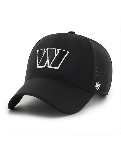 '47 Brand Men's Black Washington Commanders Vent Mvp Adjustable Hat