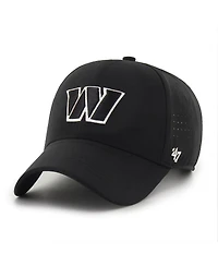'47 Brand Men's Black Washington Commanders Vent Mvp Adjustable Hat