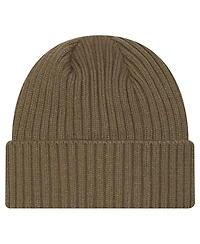 New Era Men's Olive New York Knicks Color Pack Cuffed Knit Hat