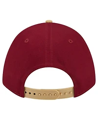 New Era Men's Wine Cleveland Cavaliers Bold Arch Coolera 9FORTY A-Frame M-Crown Adjustable Hat