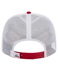 New Era Men's Red/White Arizona Wildcats Team 9SEVENTY Coolera Trucker Adjustable Hat