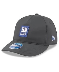 New Era Men's Charcoal York Giants 2025 Sideline Cold Weather Retro Crown 59FIFTY Fitted Hat