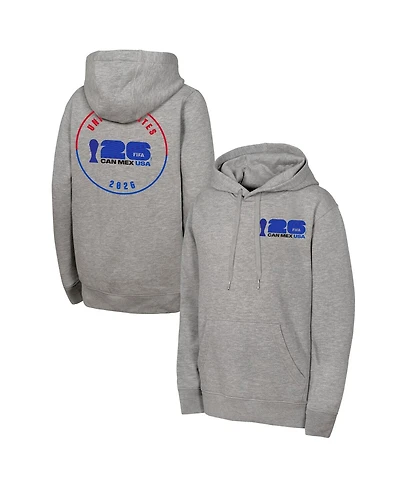 Outerstuff Men's Heather Gray Fifa World Cup 2026 Graphic Hoodie