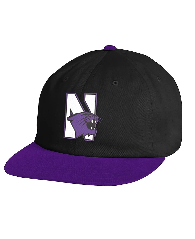 Under Armour Men's Black Northwestern Wildcats City Collection Iso-Chill Snapback Hat