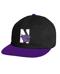Under Armour Men's Black Northwestern Wildcats City Collection Iso-Chill Snapback Hat