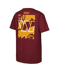 Outerstuff Big Boys and Girls Burgundy Washington Commanders Posterize T-Shirt