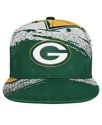 Outerstuff Big Boys and Girls Green Bay Packers Make Noise Adjustable Hat
