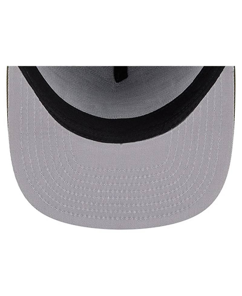 New Era Big Boys and Girls Olive Denver Broncos Color Pack A-Frame 9FIFTY Snapback Hat