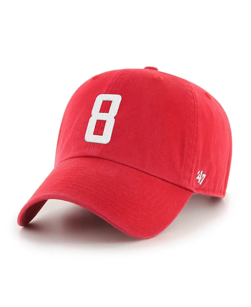 '47 Brand Men's Alexander Ovechkin Red Washington Capitals Clean Up Adjustable Hat