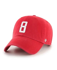 '47 Brand Men's Alexander Ovechkin Red Washington Capitals Clean Up Adjustable Hat