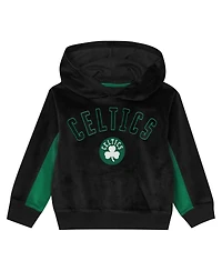 Outerstuff Preschool Black Boston Celtics Velour Hoodie