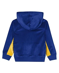 Outerstuff Preschool Royal Golden State Warriors Velour Hoodie