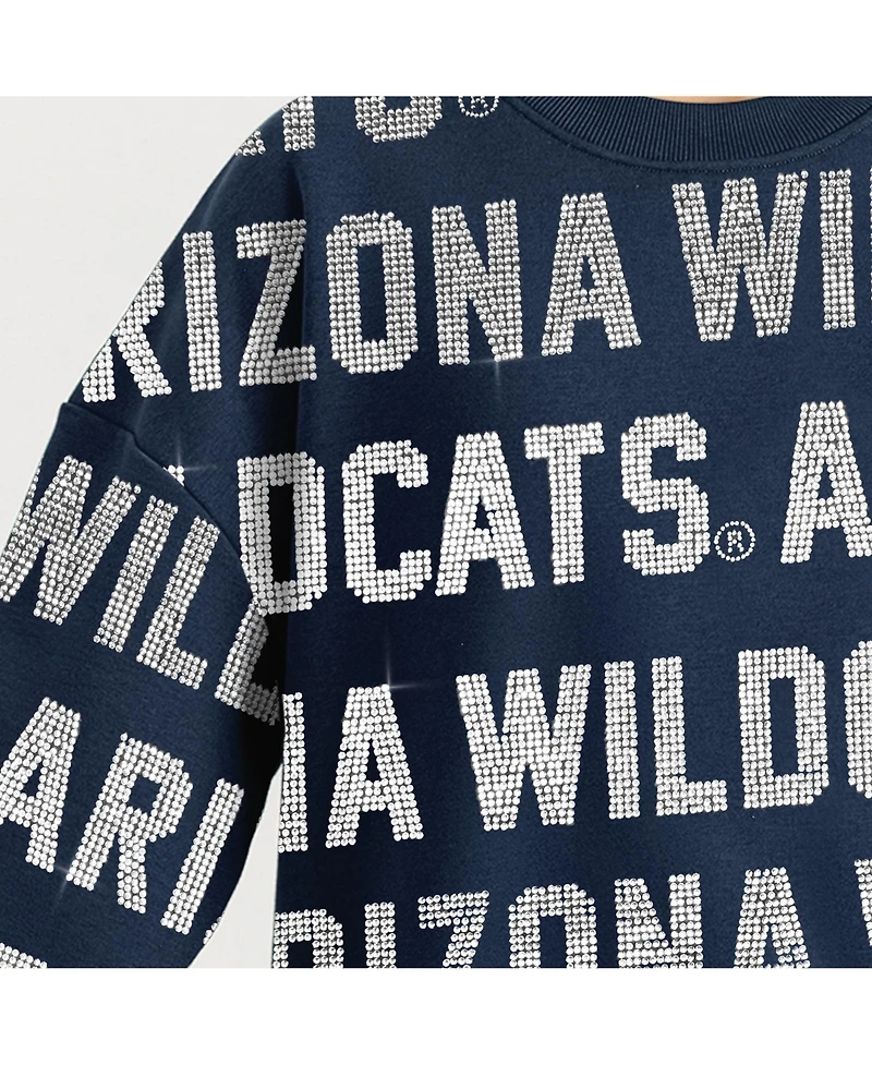 Gameday Couture Women's Navy Arizona Wildcats Hype Era Sweatshirt