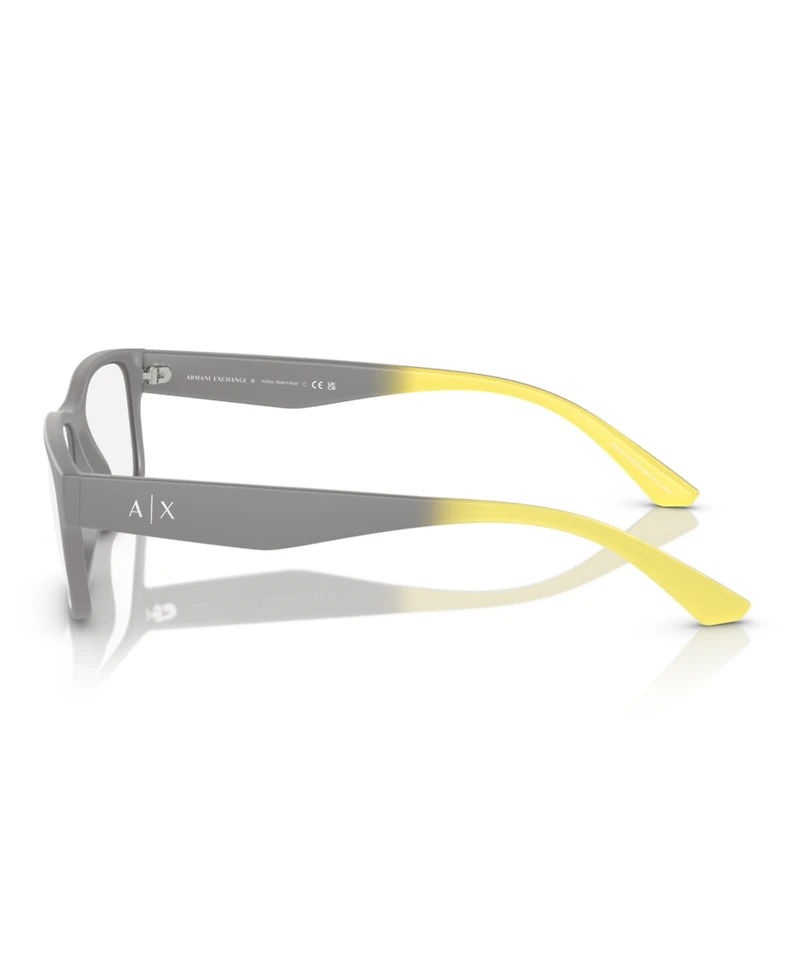 A|X Armani Exchange Men's Square Eyeglasses, AX3106