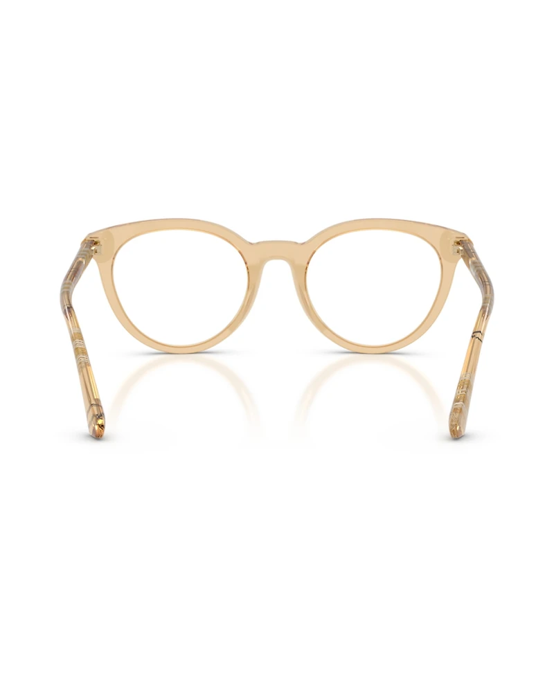 Burberry Women's Round Eyeglasses