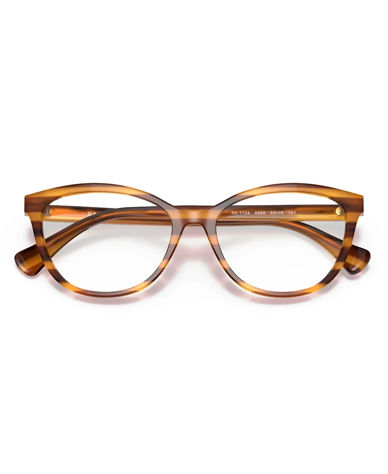 Ralph by Ralph Lauren Women's Cat Eye Eyeglasses, RA7134