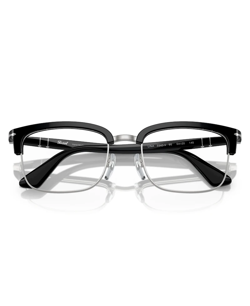Persol Unisex Square Lina Eyeglasses