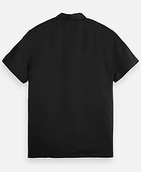 Scotch & Soda Men's Regular-Fit Button-Down Linen Shirt