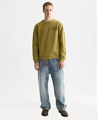 Scotch & Soda Men's Chest Logo Regular Fit Sweatshirt