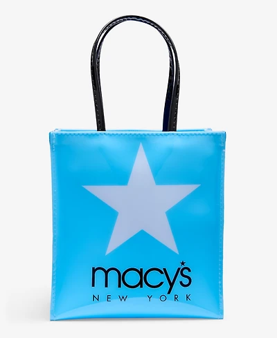 Macy's New York Blue Star Logo Lunch Tote, Macy's Exclusive