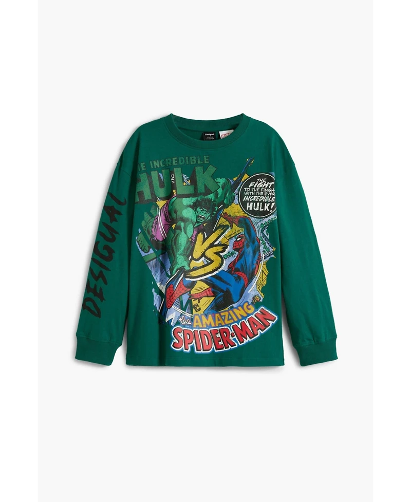 Desigual Boys's Marvel long-sleeve T-shirt