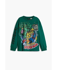 Desigual Boys's Marvel long-sleeve T-shirt