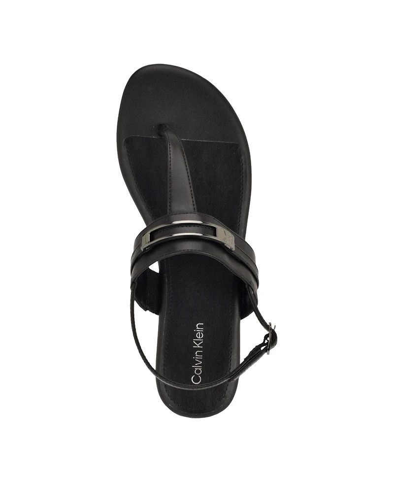 Calvin Klein Women's Bettia Flat Slingback Sandals