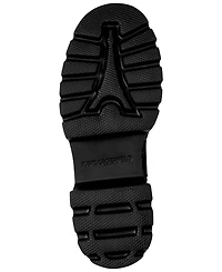 Karl Lagerfeld Paris Lamprini Ikonic Lace-Up Combat Boots