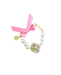 Bits & Bows Girls' Eloise Bow Cameo Bracelet