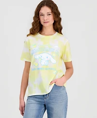 Love Tribe Juniors' Cinnamoroll Tie-Dye Short-Sleeve T-Shirt