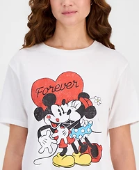 Disney Juniors' Mickey & Minnie Valentine's Day Graphic T-Shirt