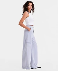 Bar Iii Women's Tailored Cargo Jogger Pants, Macy's Exclusive