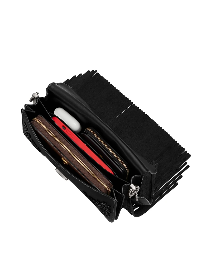 Coach Tabby 26 with Beading and Fringe Small Shoulder Bag