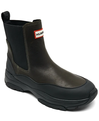 Hunter Men's Landon Waterproof Chelsea Boots from Finish Line