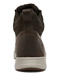 Timberland Men's Parker Street Leather High Top Casual Sneakers from Finish Line