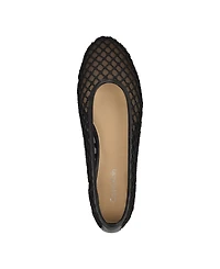 Calvin Klein Women's Delicate Woven Ballet Flats