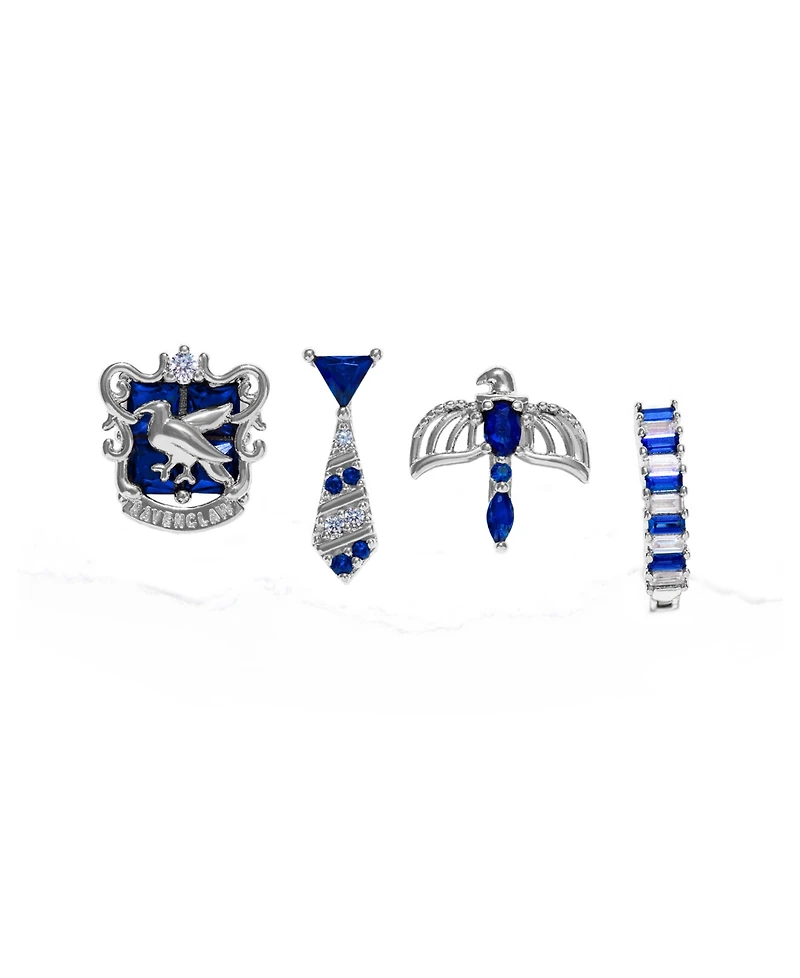 Girls Crew Harry Potter Ravenclaw House Crystal Earring Set