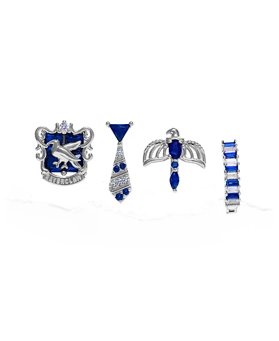 Girls Crew Harry Potter Ravenclaw House Crystal Earring Set