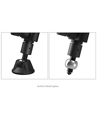 SmallRig AD14 3-Section Heavy-Duty Carbon Fiber Tripod with Fluid Head, Black