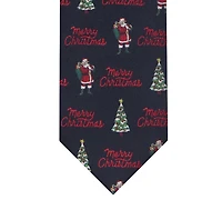 Hallmark Holiday Traditions Men's Christmas Santa Slim Tie