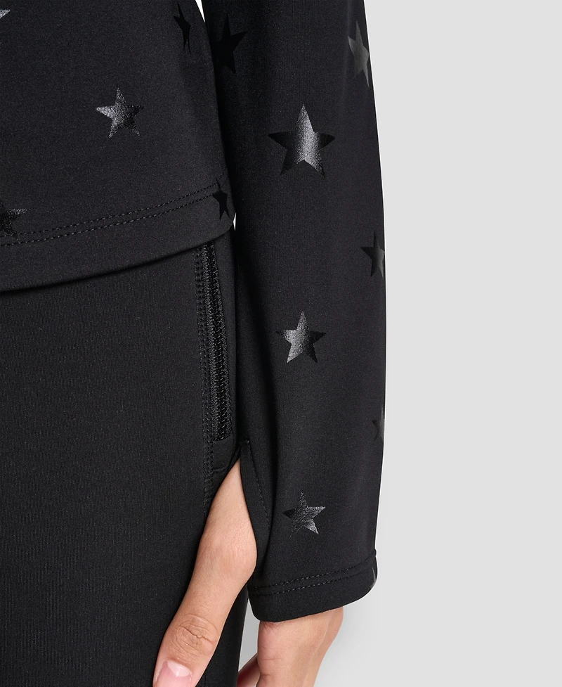 Dkny Women's Half Zip Pull-On Sweatshirt