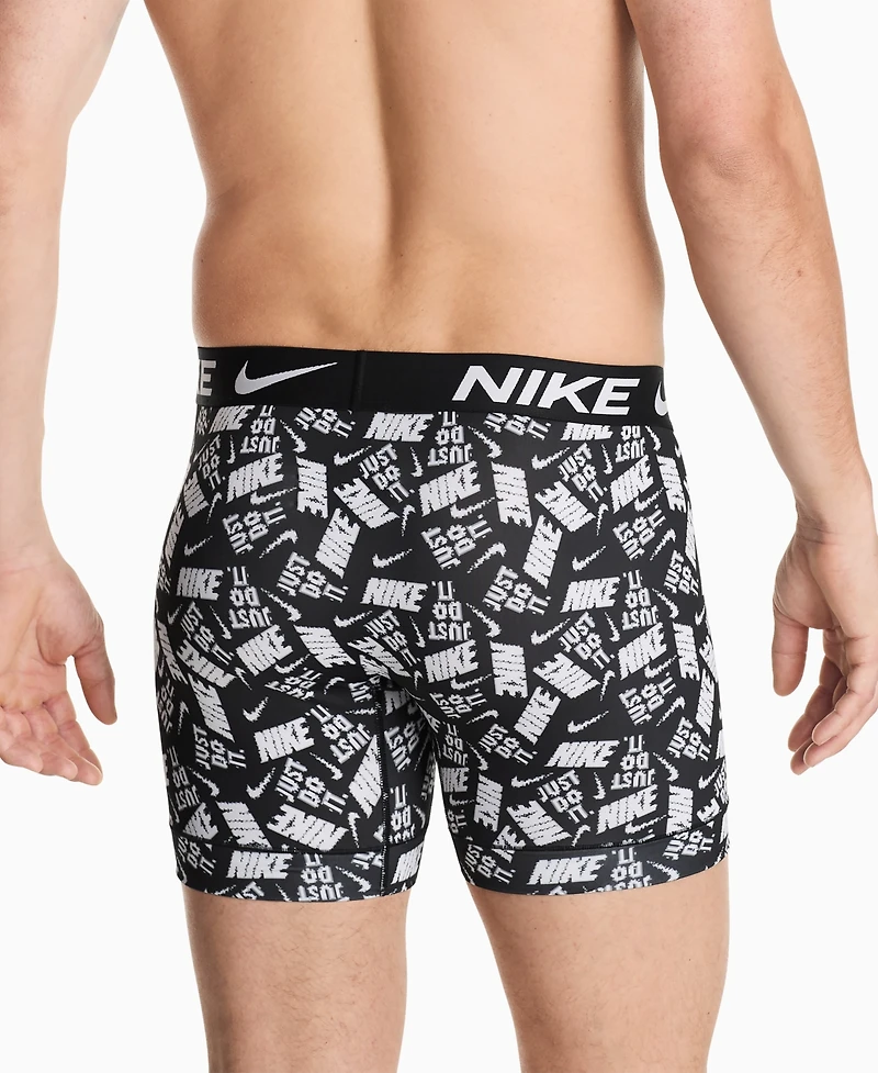 Nike Men's 3-Pack Dri-Fit Essential Micro Boxer Briefs