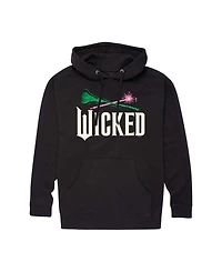 Airwaves Men's Wicked Part 2 Broom and Wand Logo Long-Sleeve Pull-On Hoodie