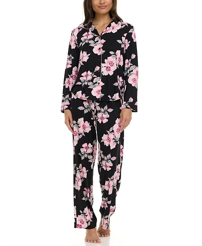 Flora by Nikrooz Women's Lindsey Floral Pajama Set