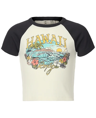 Roxy Girls 7-16 Hawaii Raglan Short-Sleeve T-Shirt